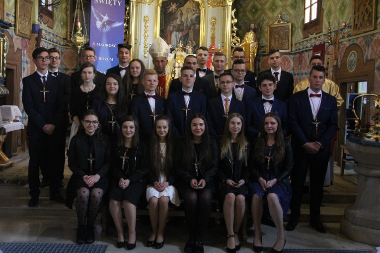 Bierzmowanie w Tymowej