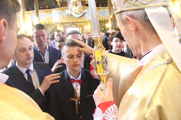 Bierzmowanie w Tymowej