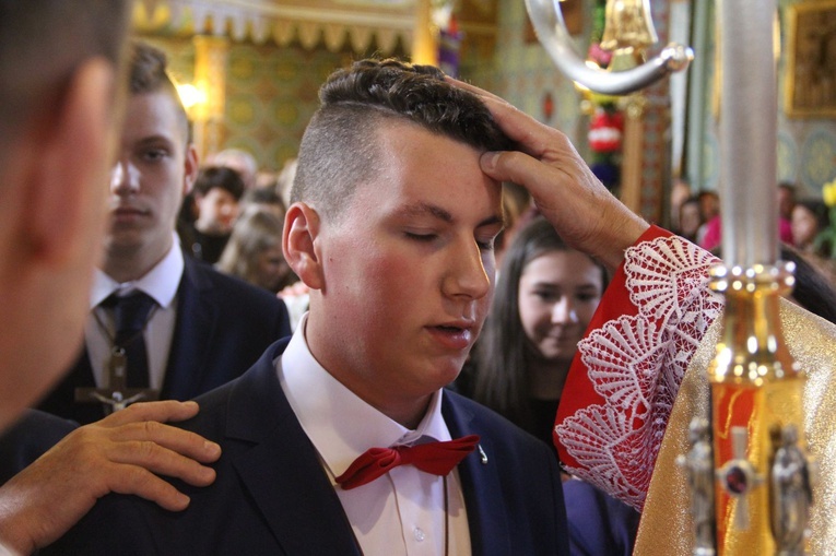 Bierzmowanie w Tymowej