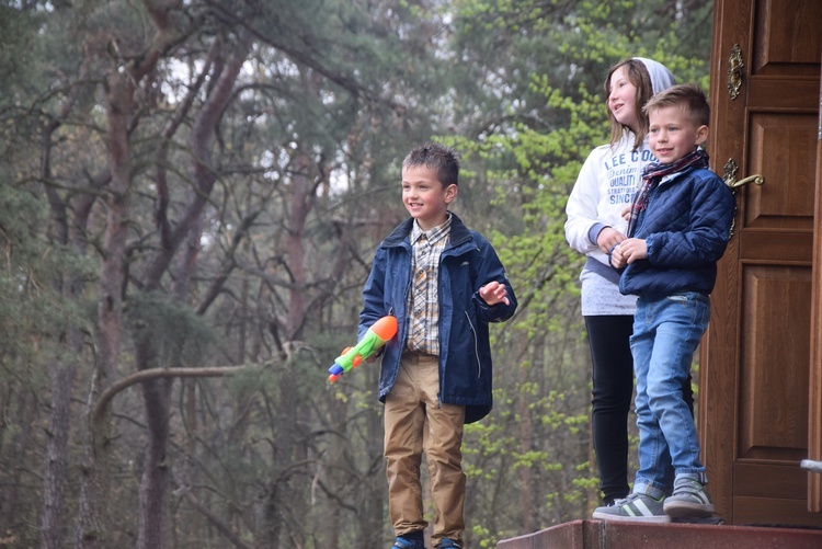 Lany poniedziałek w Lutkówce