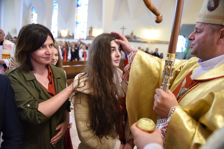 Bierzmowanie w Tylmanowej