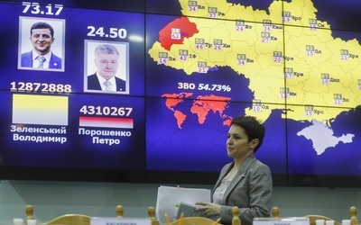 Ukraińska Centralna Komisja Wyborcza Ukrainy zakończyła we wtorek liczenie głosów.