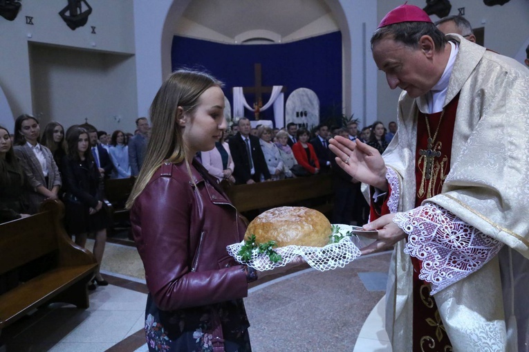 Bierzmowanie w Słopnicach Dolnych