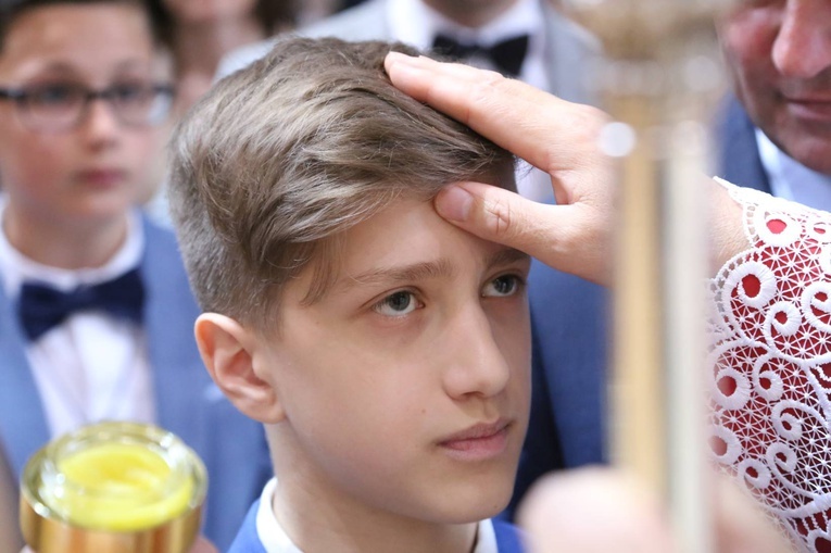 Bierzmowanie w Słopnicach Dolnych