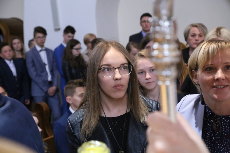 Bierzmowanie w Słopnicach Dolnych