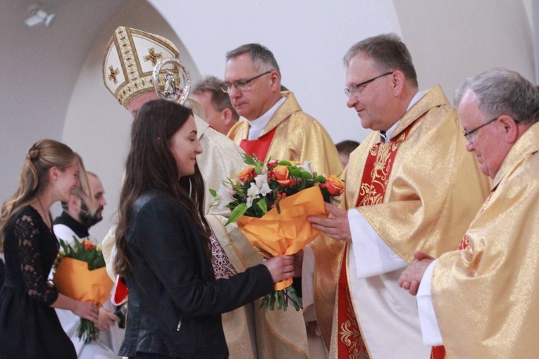 Bierzmowanie w Słopnicach Dolnych