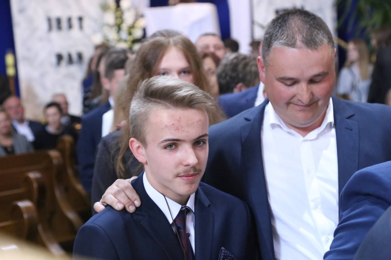 Bierzmowanie w Słopnicach Dolnych