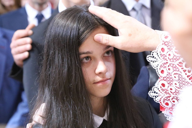 Bierzmowanie w Słopnicach Dolnych