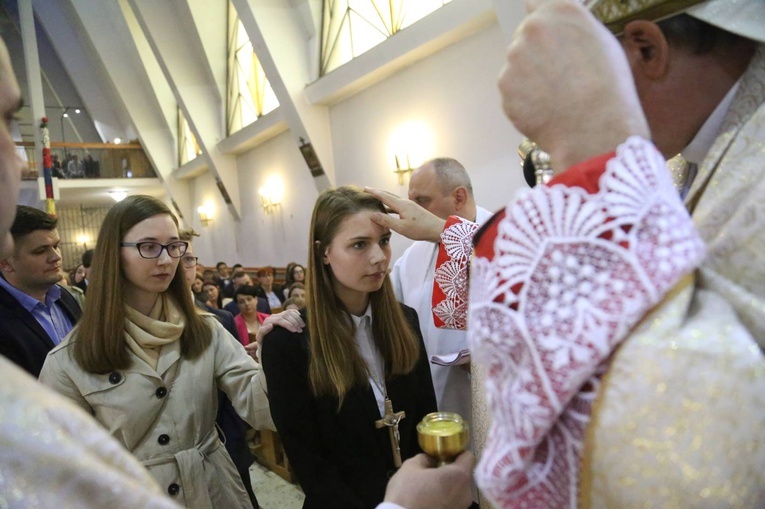 Bierzmowanie w Limanowej Sowlinach