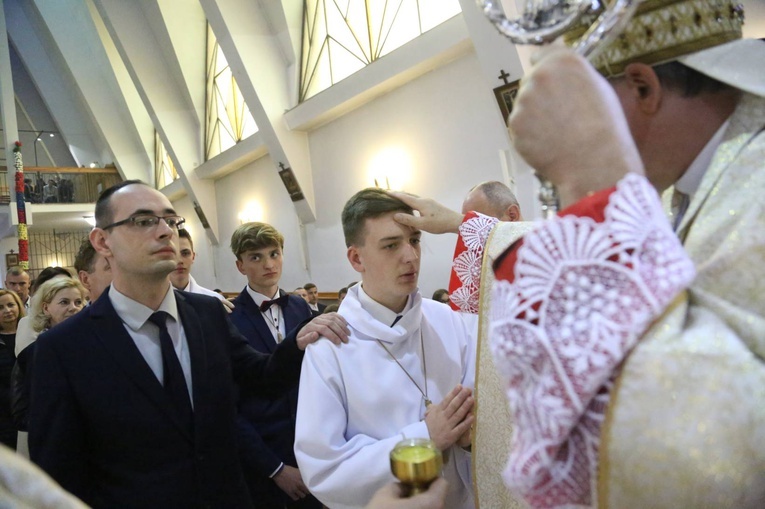 Bierzmowanie w Limanowej Sowlinach