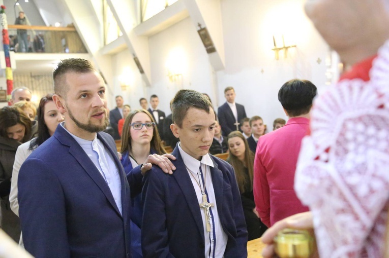 Bierzmowanie w Limanowej Sowlinach