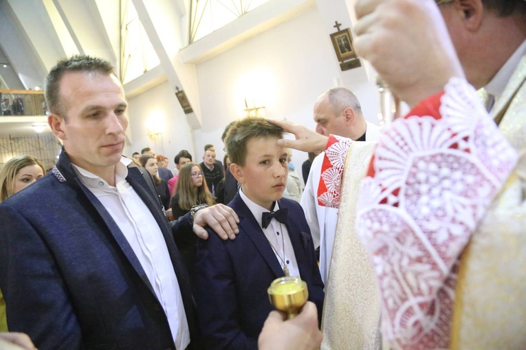 Bierzmowanie w Limanowej Sowlinach