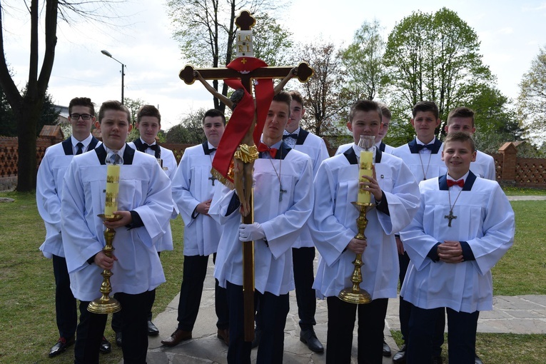 Bierzmowanie w Lubzinie