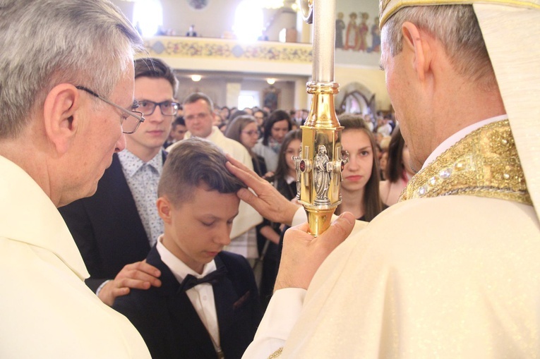 Bierzmowanie w Wojakowej