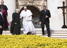 Franciszek podczas audiencji generalnej