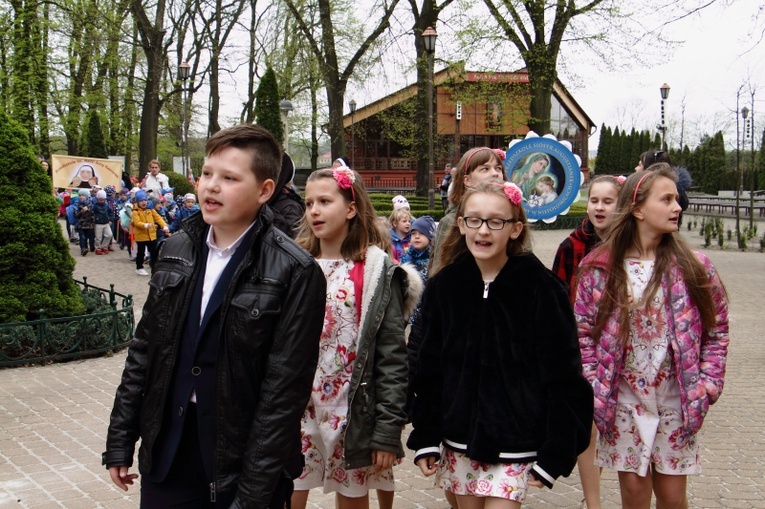 Pielgrzymka przedszkolaków do Łagiewnik 2019