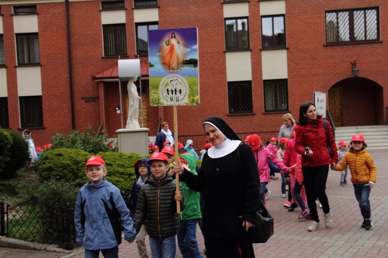 Pielgrzymka przedszkolaków do Łagiewnik 2019