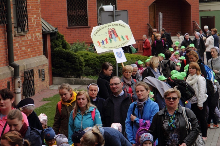 Pielgrzymka przedszkolaków do Łagiewnik 2019