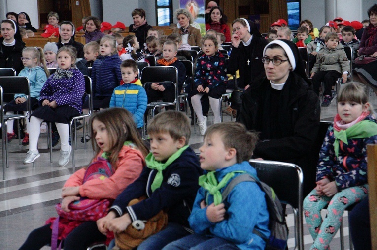 Pielgrzymka przedszkolaków do Łagiewnik 2019