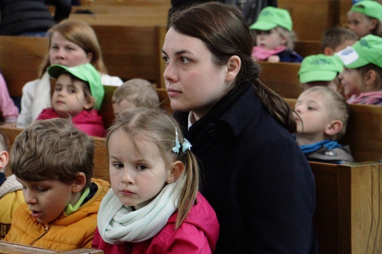 Pielgrzymka przedszkolaków do Łagiewnik 2019