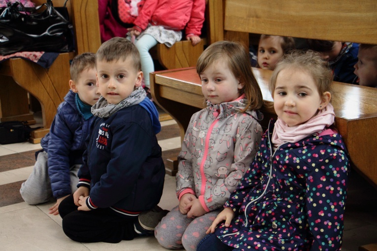 Pielgrzymka przedszkolaków do Łagiewnik 2019