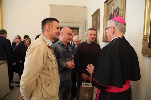 Życzenia wielkanocne w katowickiej kurii