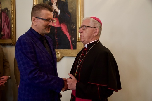 Życzenia wielkanocne w katowickiej kurii