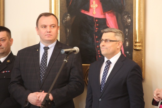 Życzenia wielkanocne w katowickiej kurii