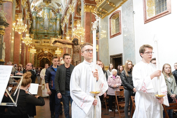 Pielgrzymka maturzystów na Jasną Górę