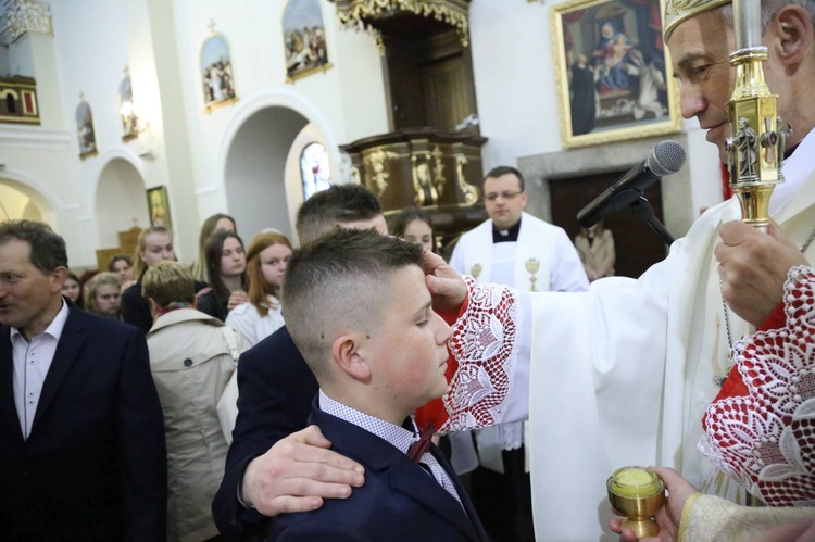 Bierzmowanie w Żegocinie