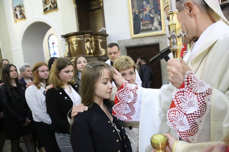 Bierzmowanie w Żegocinie