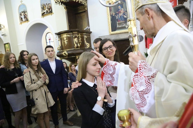 Bierzmowanie w Żegocinie