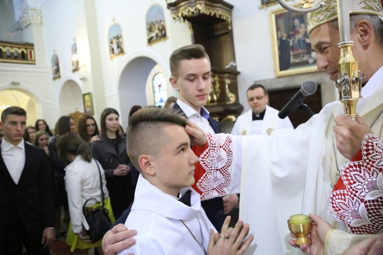 Bierzmowanie w Żegocinie