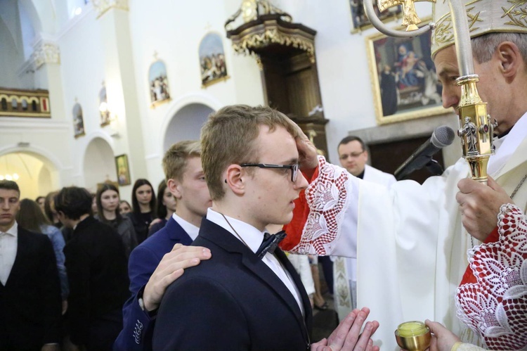 Bierzmowanie w Żegocinie