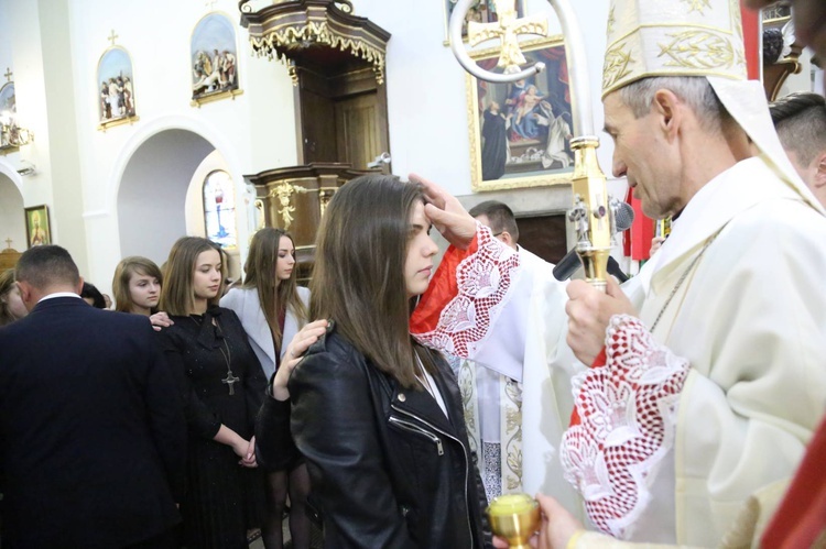 Bierzmowanie w Żegocinie