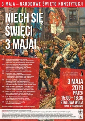 Stalowa Wola. Program obchodów 3 maja.