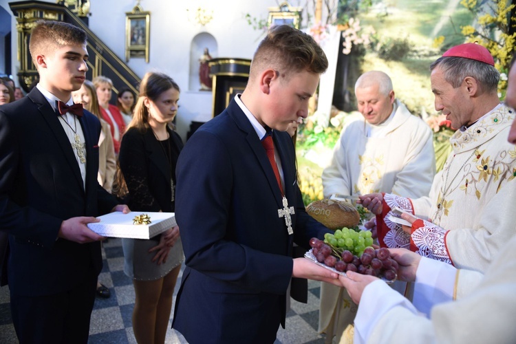 Bierzmowanie w Nowym Wiśniczu
