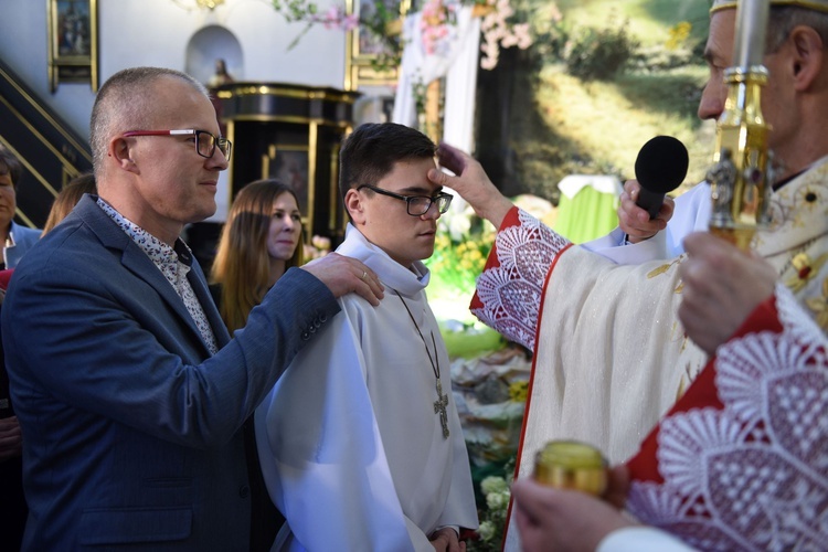 Bierzmowanie w Nowym Wiśniczu