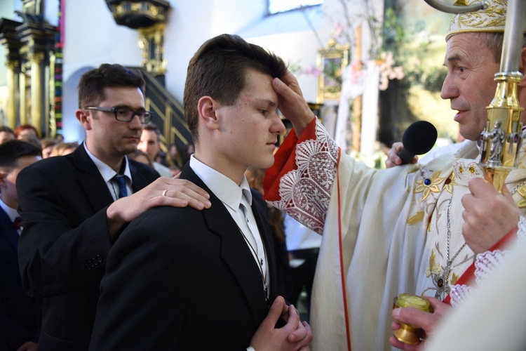 Bierzmowanie w Nowym Wiśniczu