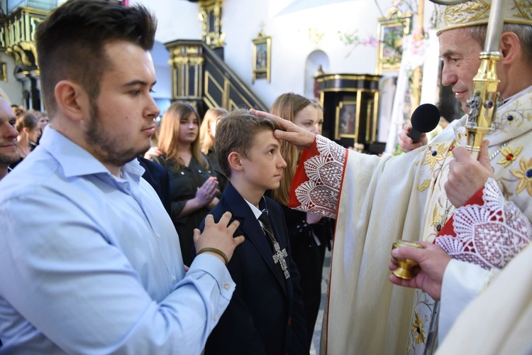 Bierzmowanie w Nowym Wiśniczu