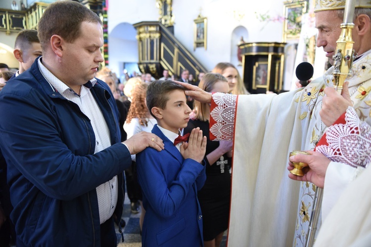 Bierzmowanie w Nowym Wiśniczu