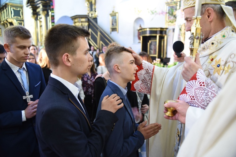 Bierzmowanie w Nowym Wiśniczu