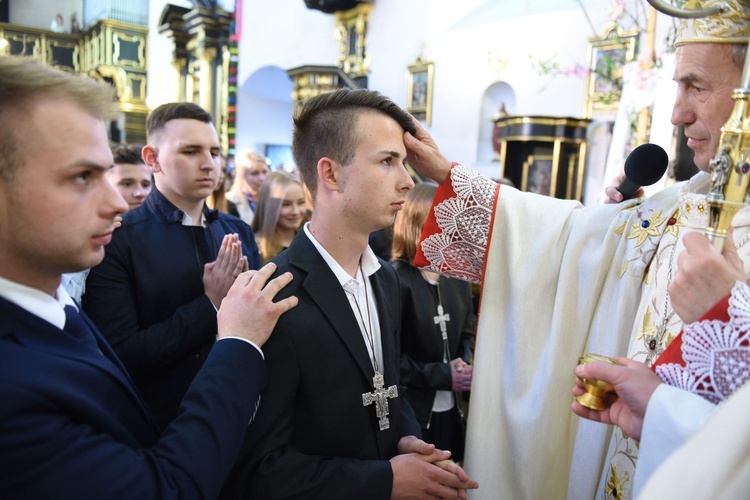 Bierzmowanie w Nowym Wiśniczu