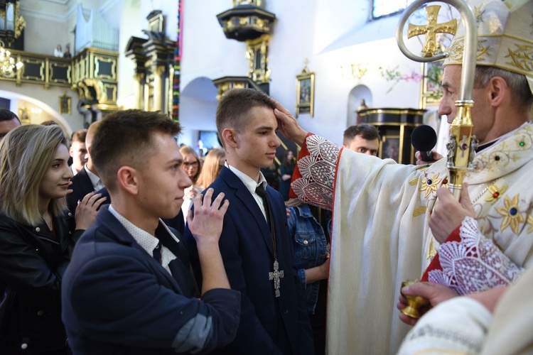 Bierzmowanie w Nowym Wiśniczu