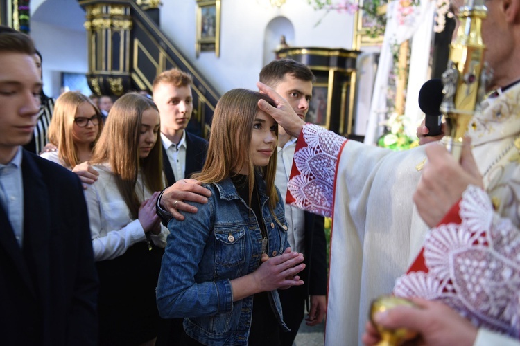 Bierzmowanie w Nowym Wiśniczu