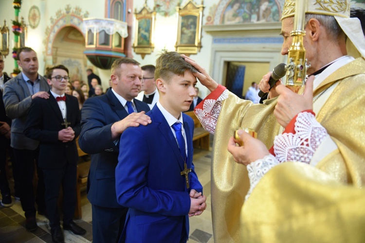 Bierzmowanie w Starym Wiśniczu