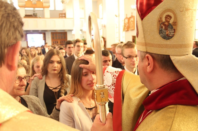 Bierzmowanie w Biskupicach Radłowskich