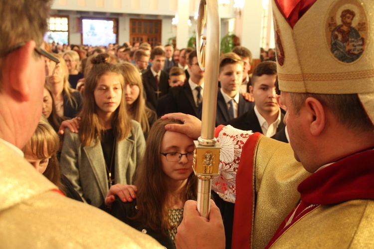 Bierzmowanie w Biskupicach Radłowskich