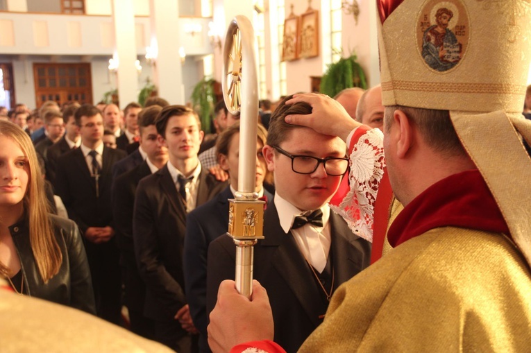 Bierzmowanie w Biskupicach Radłowskich