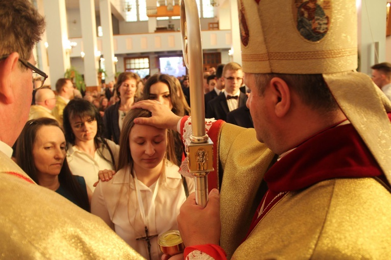 Bierzmowanie w Biskupicach Radłowskich